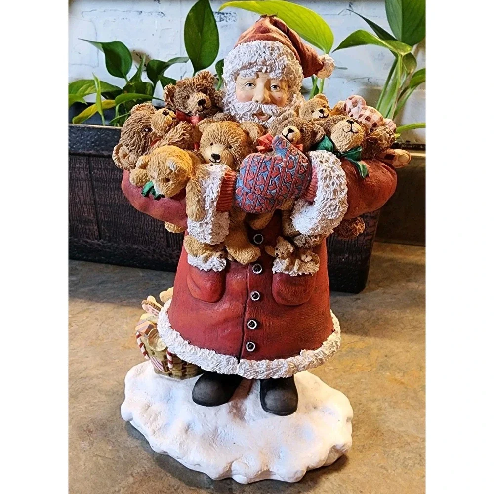 Sherri Buck Baldwin Bountiful Bears II First Edition 1998 # 8 Santa Figurine